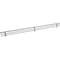 Hardware Resources 29" Wide Polished Chrome Wire Shoe Fence for Shelving SF29-ORB - alternate 1